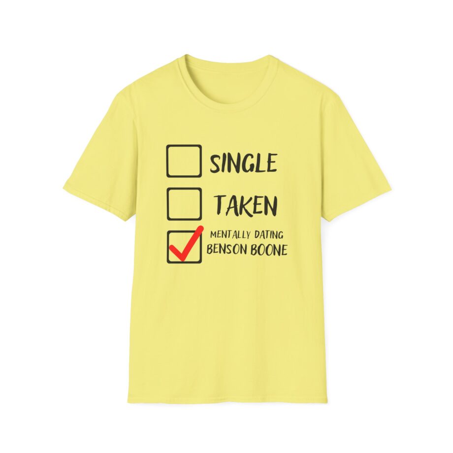 Benson Boone Mentally Dating Unisex Softstyle T-Shirt