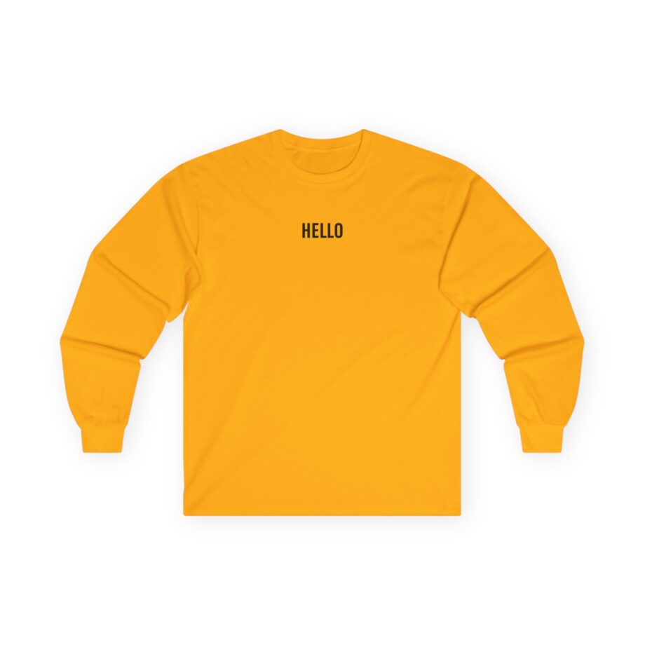 Adele Hallo Unisex Ultra Cotton Long Sleeve Tee