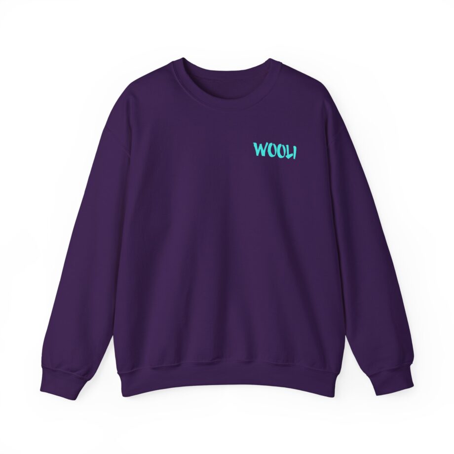 Wooli Teal Unisex Heavy Blend™ Crewneck Sweatshirt