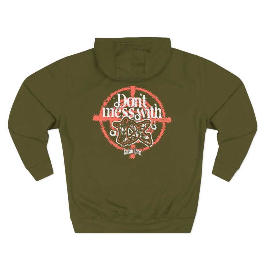 Kublai Khan - Don`t Mess With Tx Three-Panel Fleece Hoodie