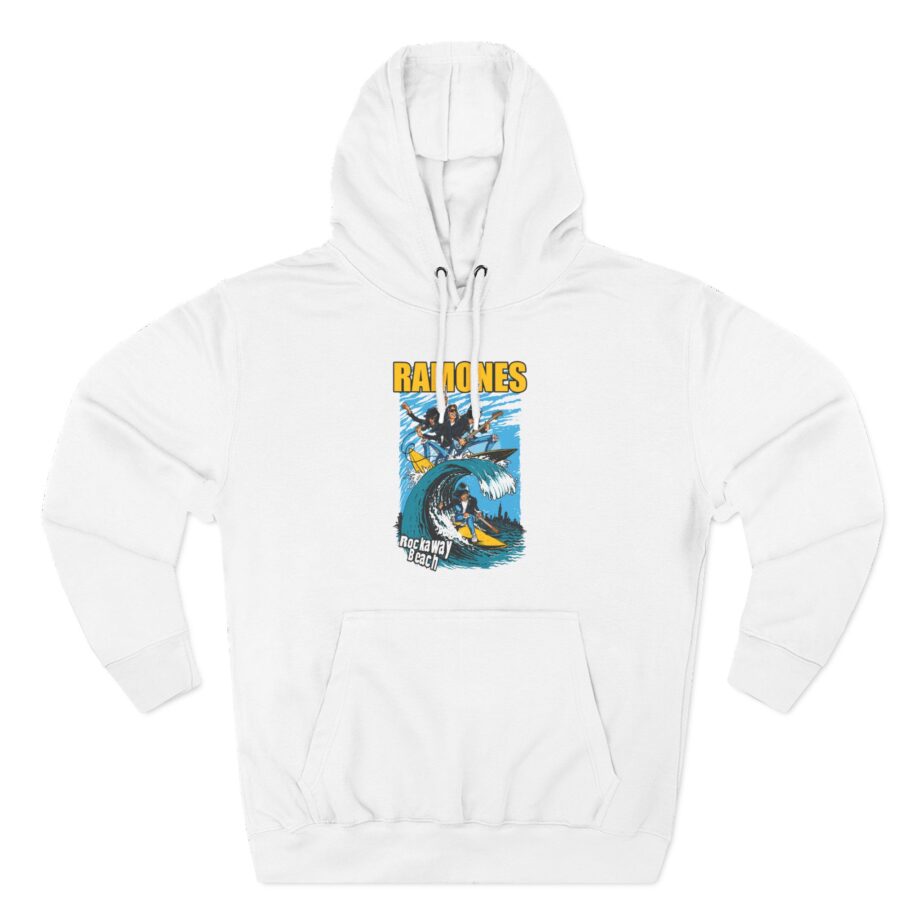 Ramones Rockaway Beach Three-Panel Fleece Hoodie