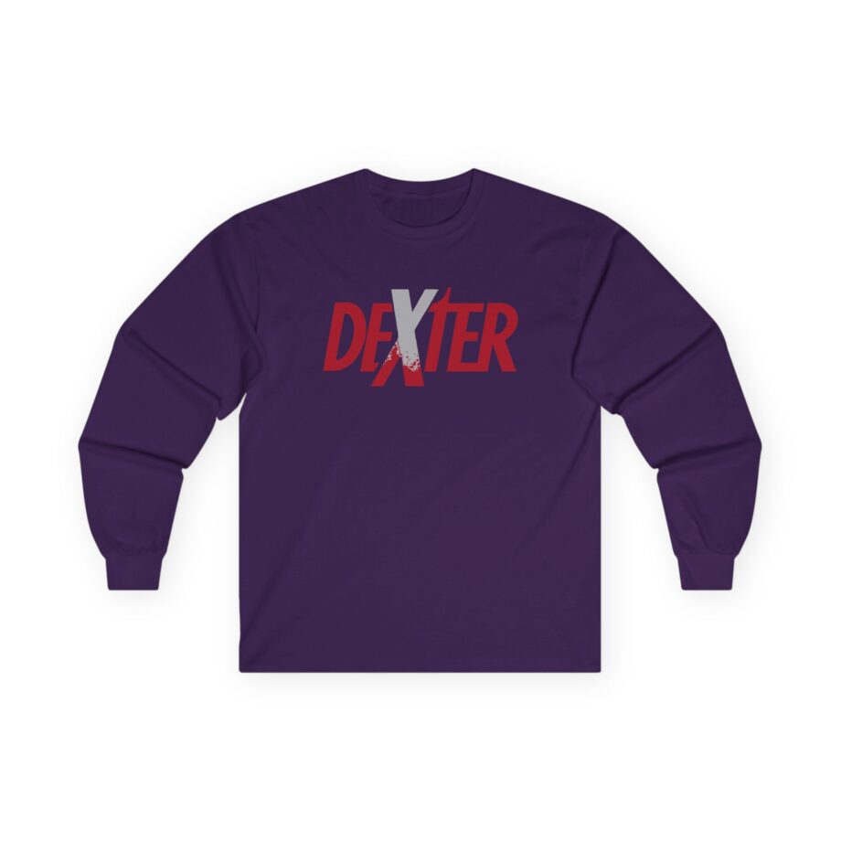 Dexter Spatter Logo Unisex Ultra Cotton Long Sleeve Tee
