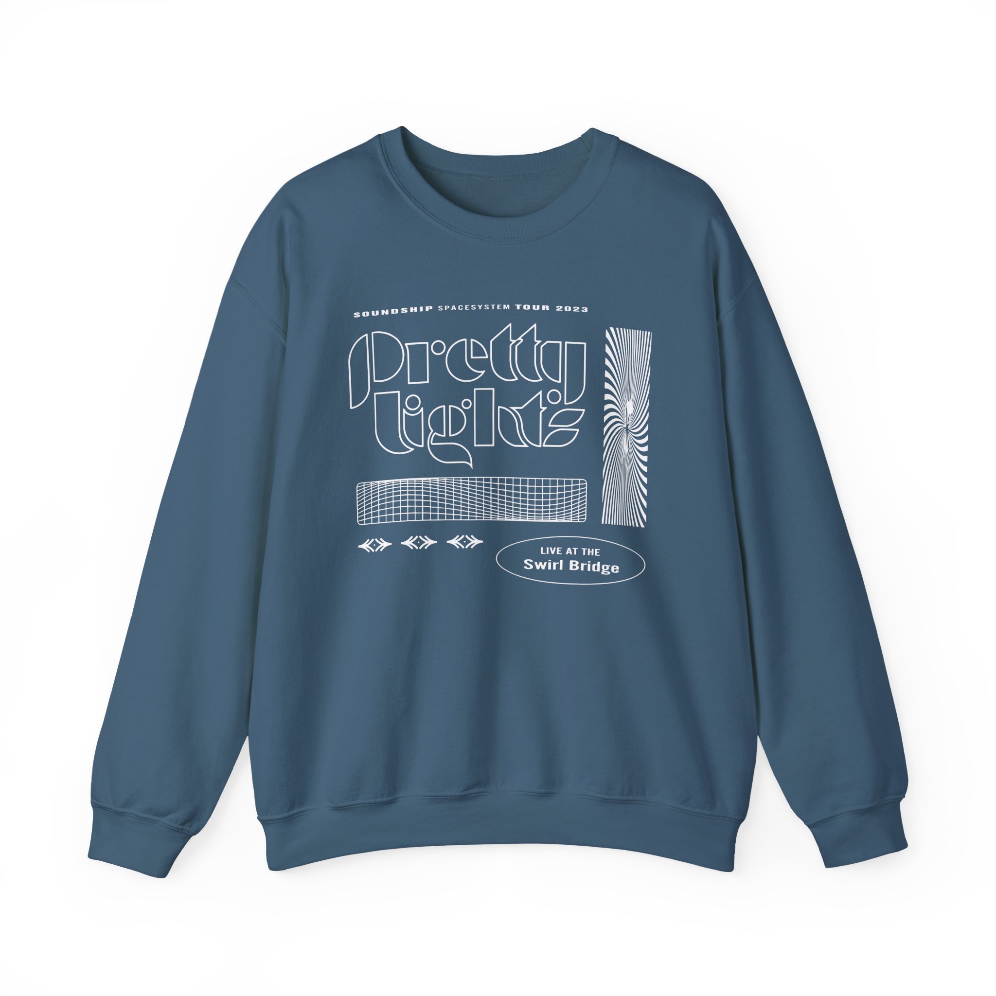 Pretty Lights Swirl Unisex Heavy Blendâ„¢ Crewneck Sweatshirt