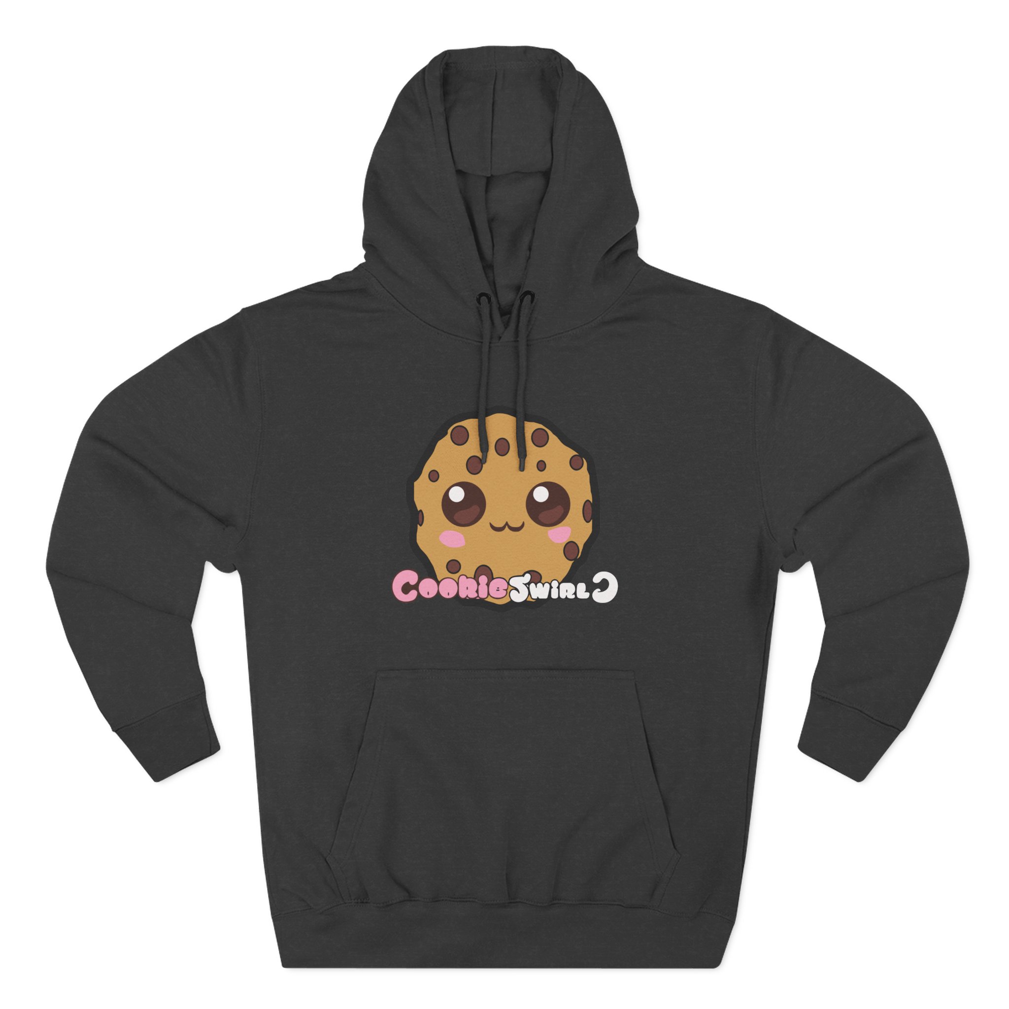 Cookieswirlc Three-Panel Fleece Hoodie