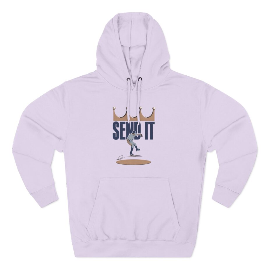 Trevor Bauer Send It  Three-Panel Fleece Hoodie