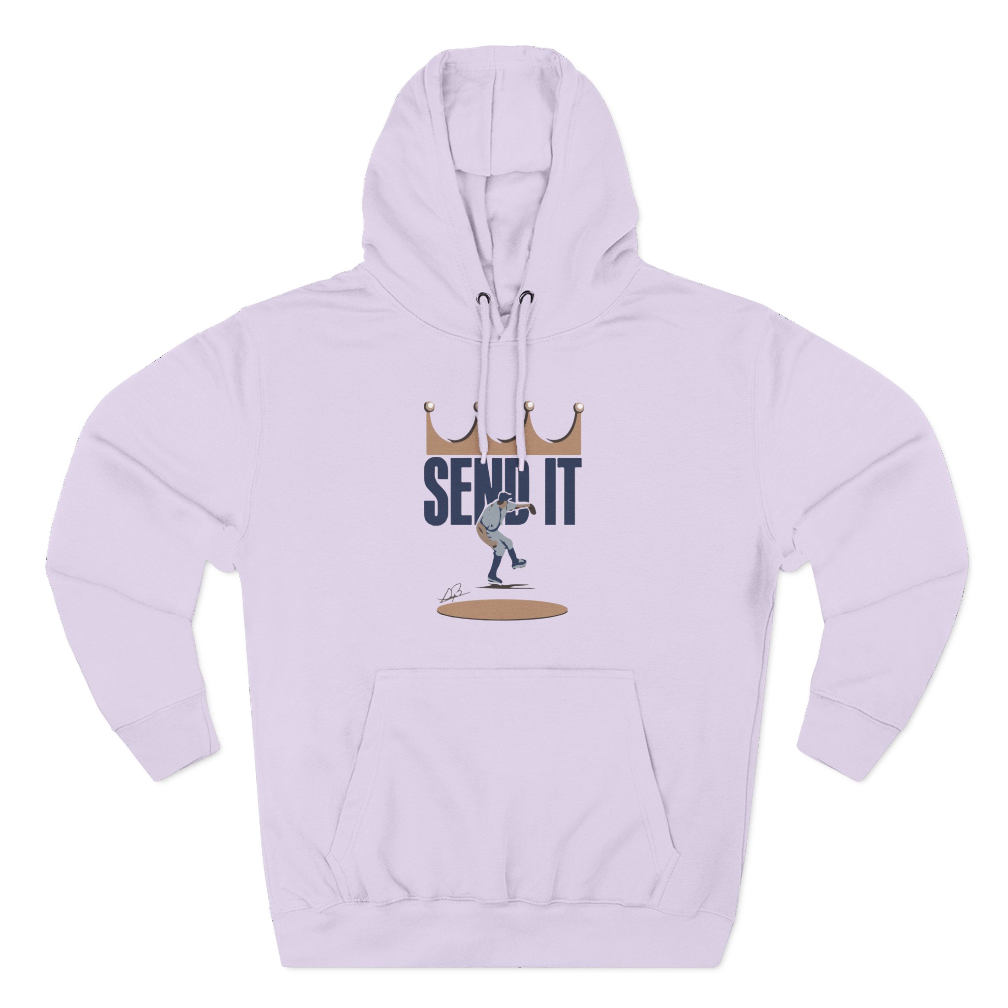 Trevor Bauer Send It  Three-Panel Fleece Hoodie