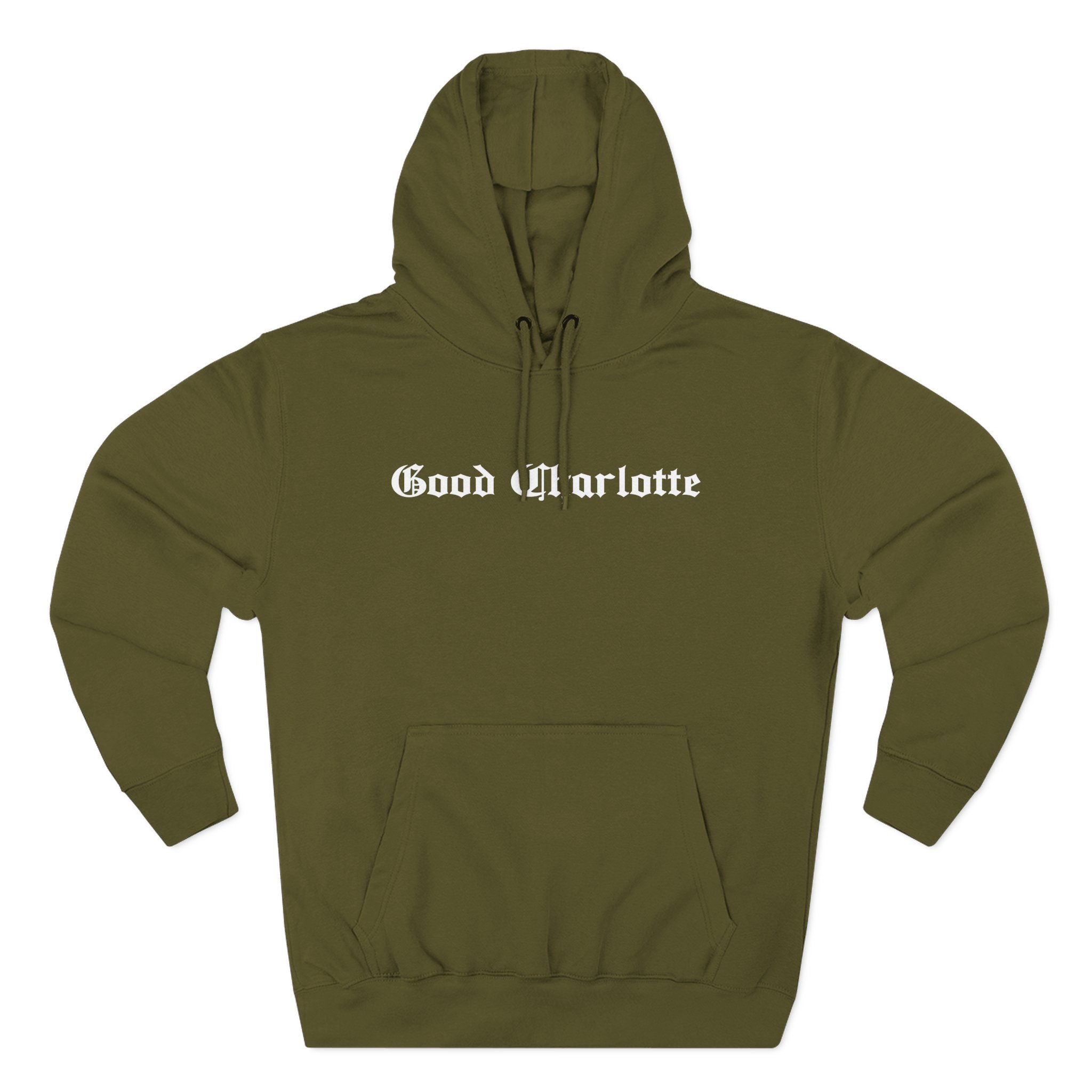 Good Charlotte Logo Three-Panel Fleece Hoodie