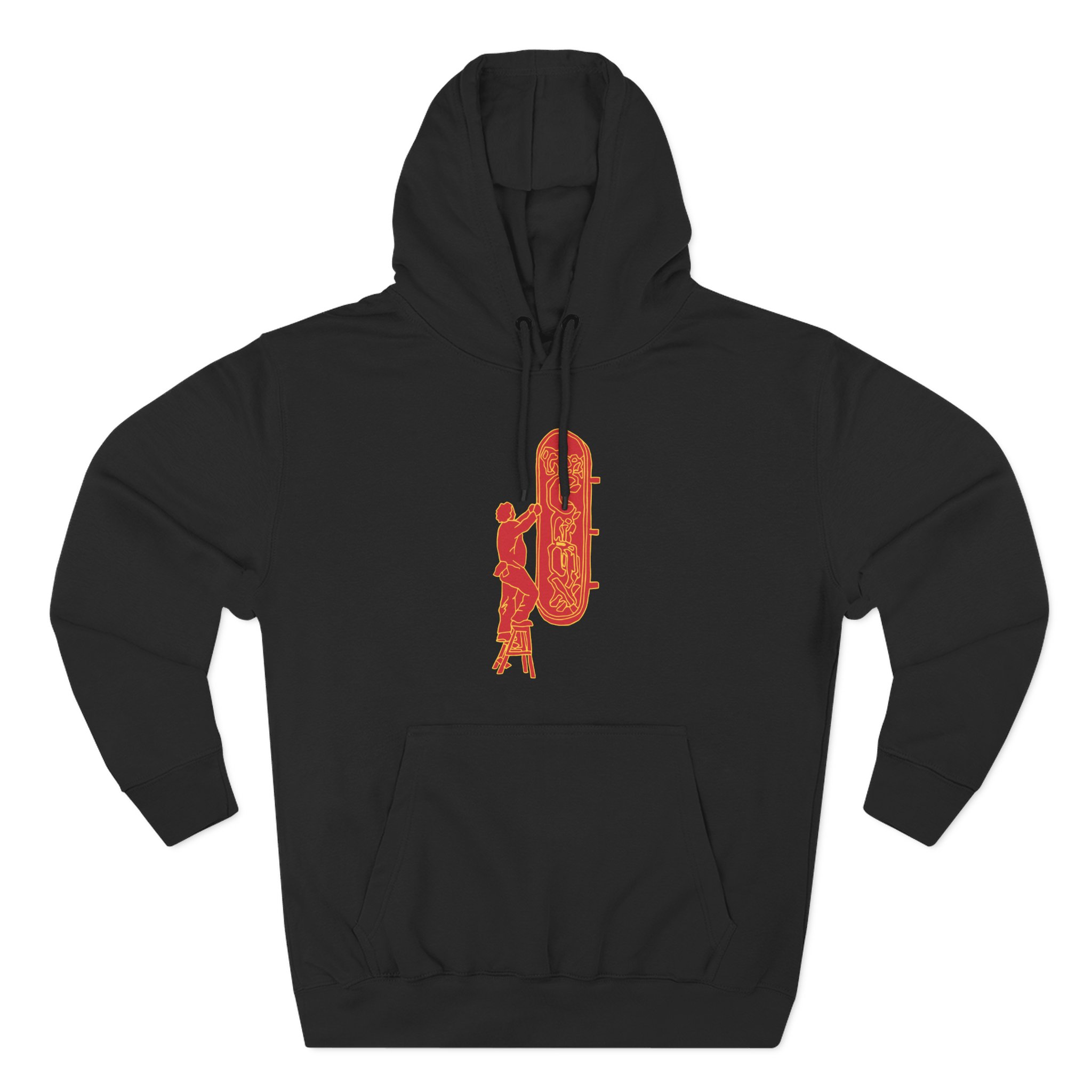 Djo The Crux Sign Three-Panel Fleece Hoodie