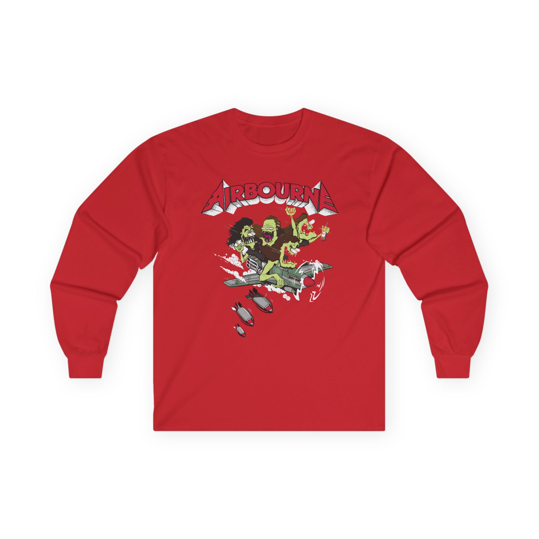 Airbourne - Nitro Herren Unisex Ultra Cotton Long Sleeve Tee