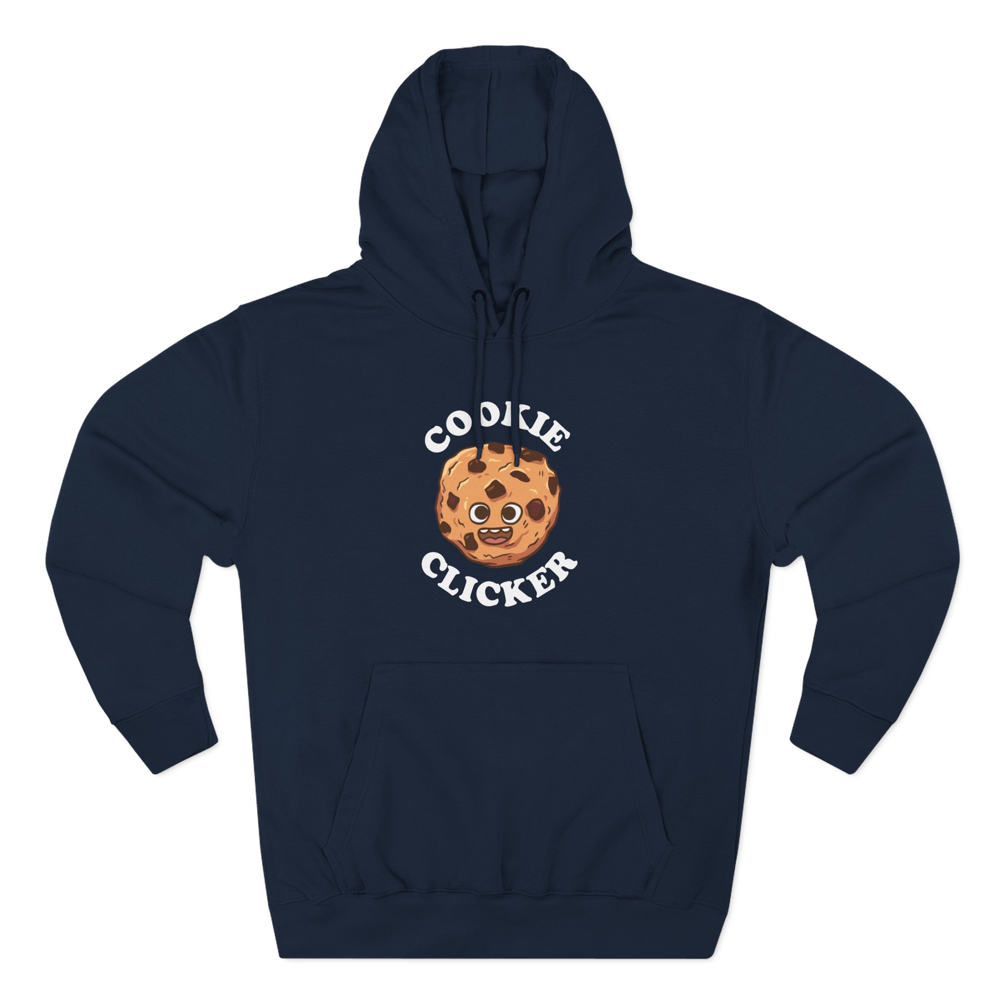 Cookieswirlc Three-Panel Fleece Hoodie