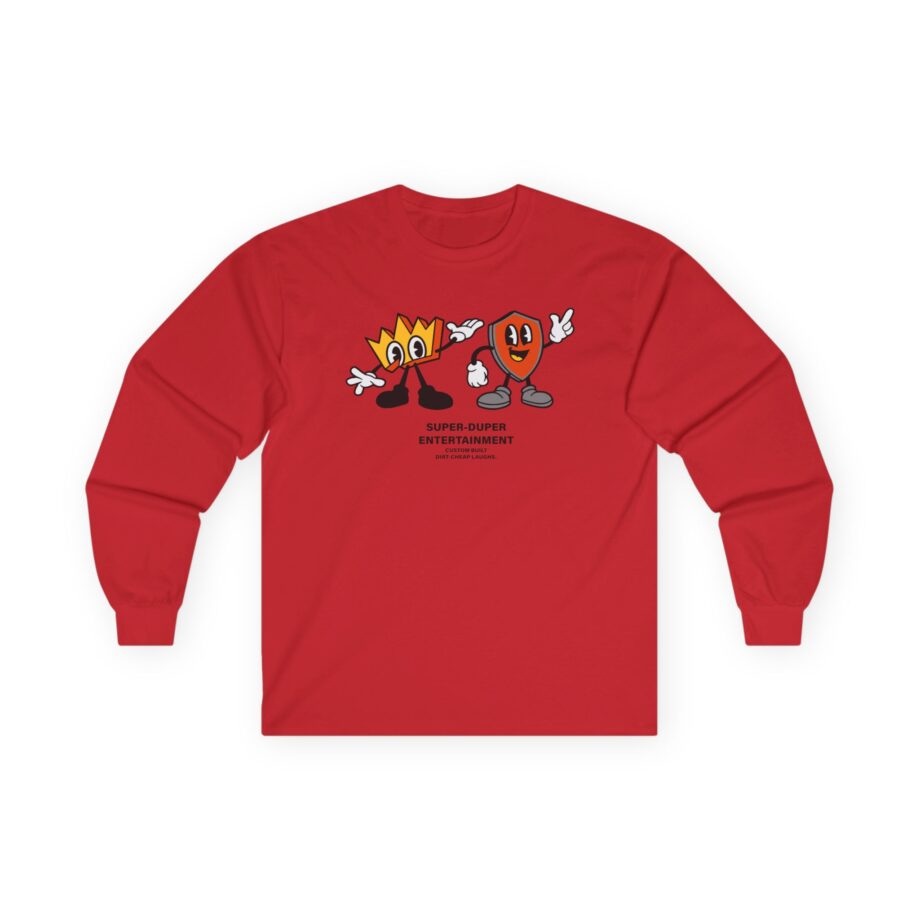 OTK Super-duper Entertainment Unisex Ultra Cotton Long Sleeve Tee