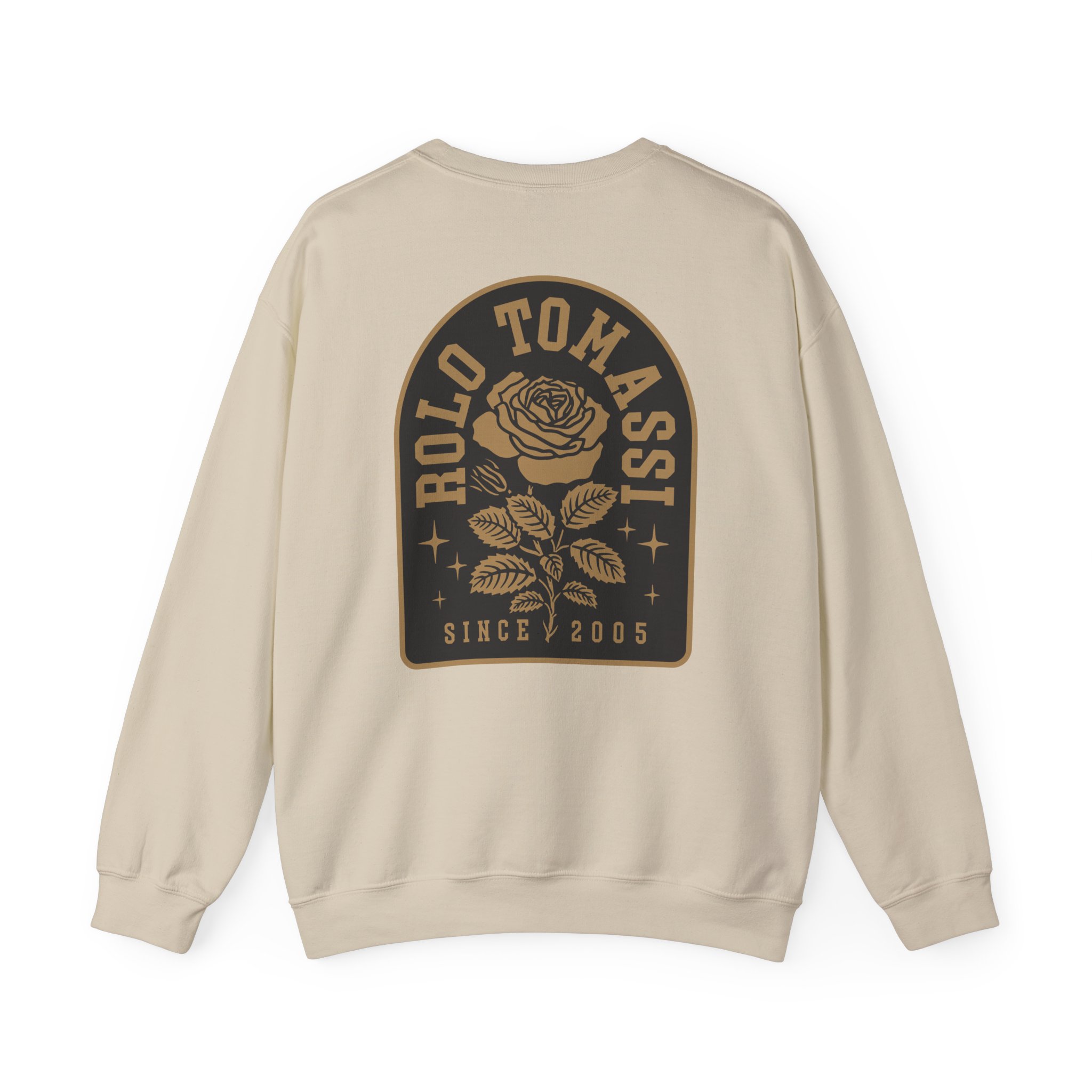 Rolo Tomassi Rose Arch Unisex Heavy Blend Crewneck Sweatshirt