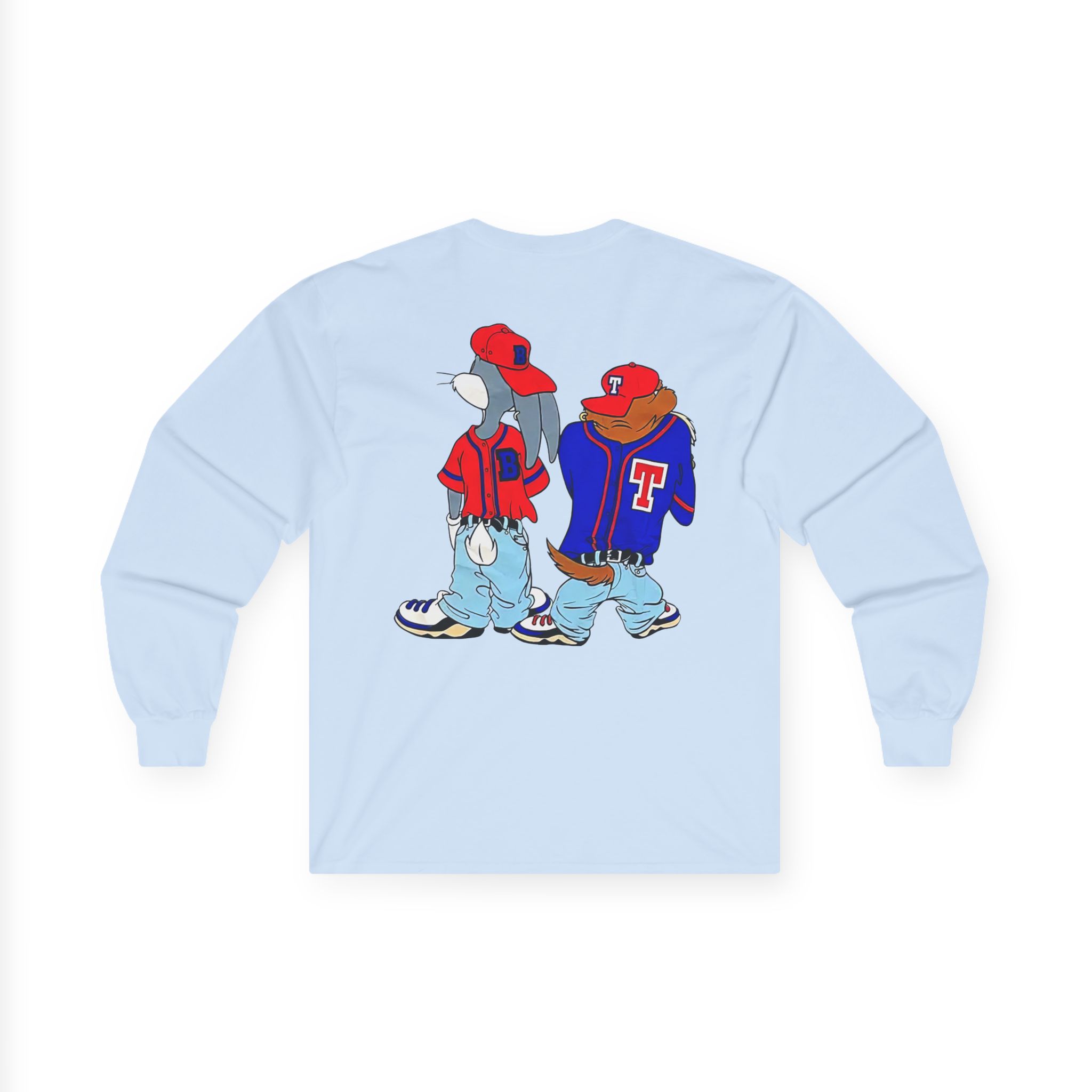 Vintage 90s Looney Tunes Bugs Taz Kris’s Kross Unisex Ultra Cotton Long Sleeve Tee