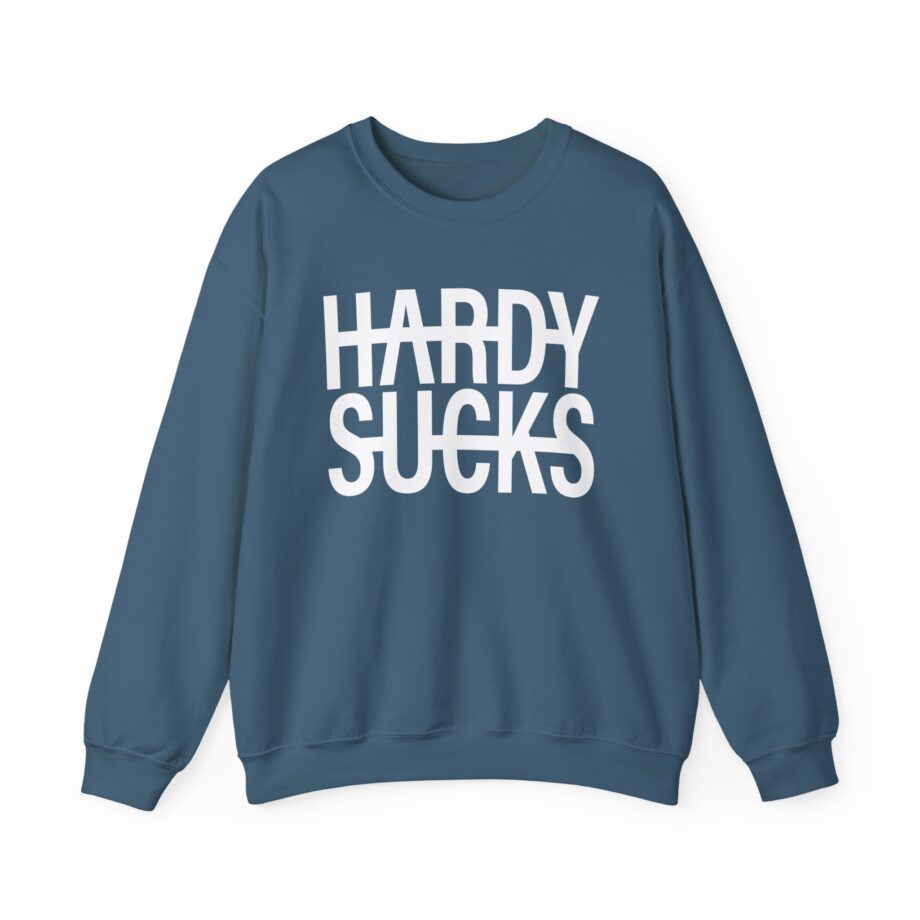 Hardy Hardy Sucks Unisex Heavy Blend™ Crewneck Sweatshirt
