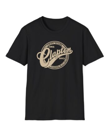 Eric Clapton 50 Years Unisex Softstyle T-Shirt
