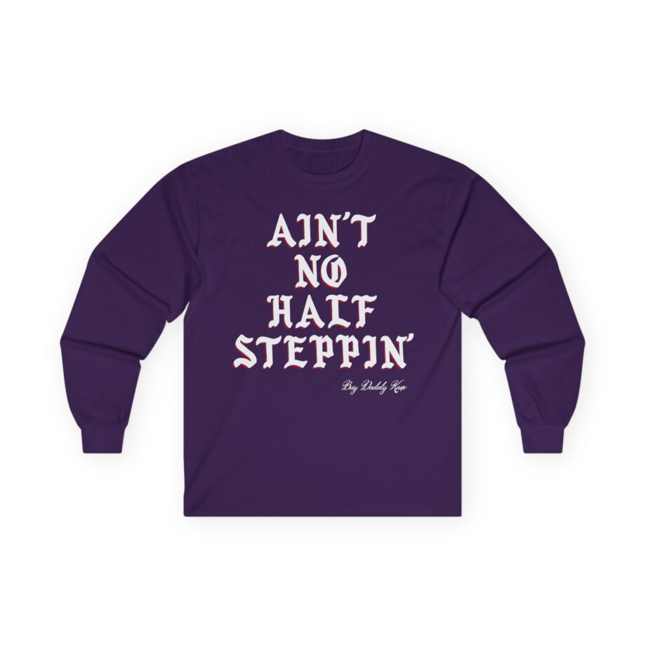 Big Daddy Kane Ain't No Half Steppin Unisex Ultra Cotton Long Sleeve Tee