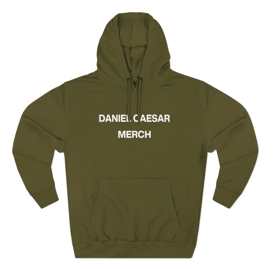 Daniel Caesar Three-Panel Fleece Hoodie