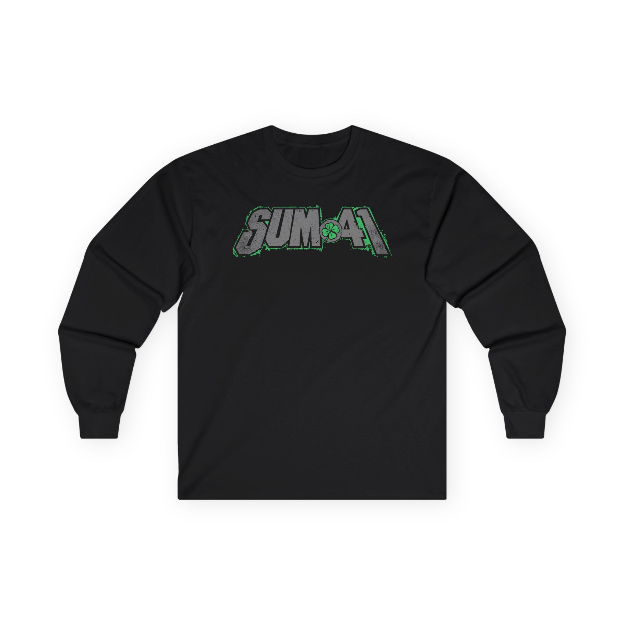 Sum 41 Shamrock Unisex Ultra Cotton Long Sleeve Tee