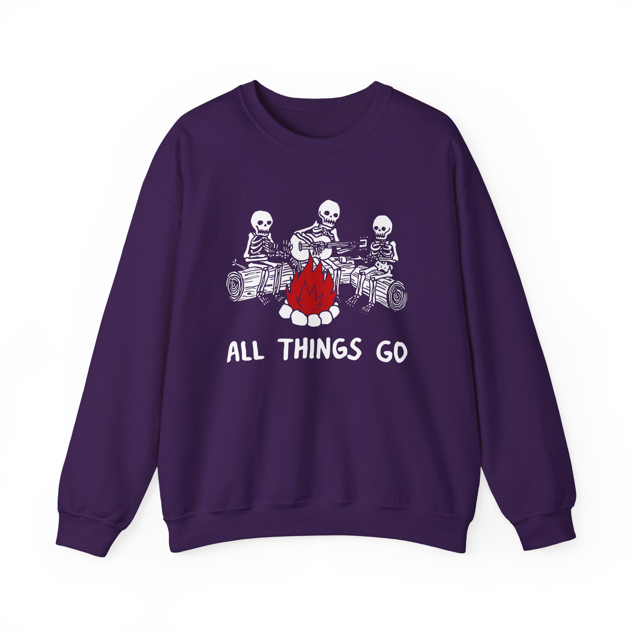 All Things Go Unisex Heavy Blendâ„¢ Crewneck Sweatshirt