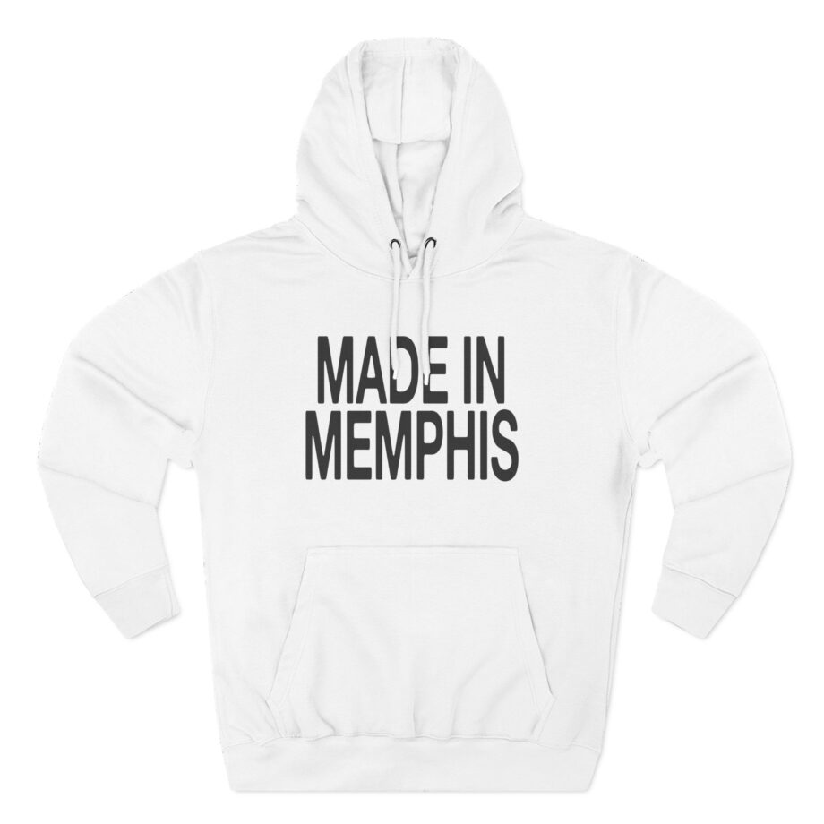 JT Made in Memphis Three-panel Fleece Hoodie