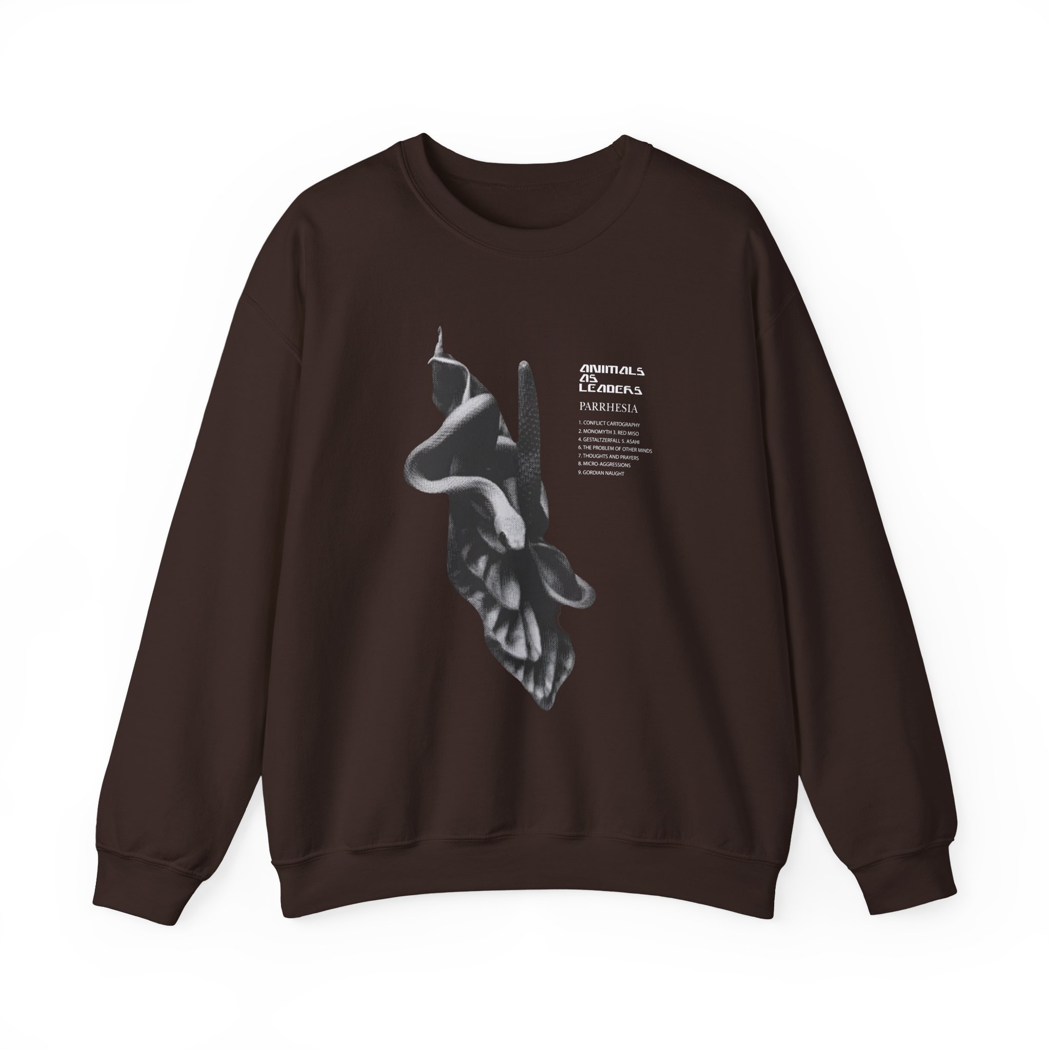 Animals as Leaders Parrhesia Snake Unisex Heavy Blendâ„¢ Crewneck Sweatshirt