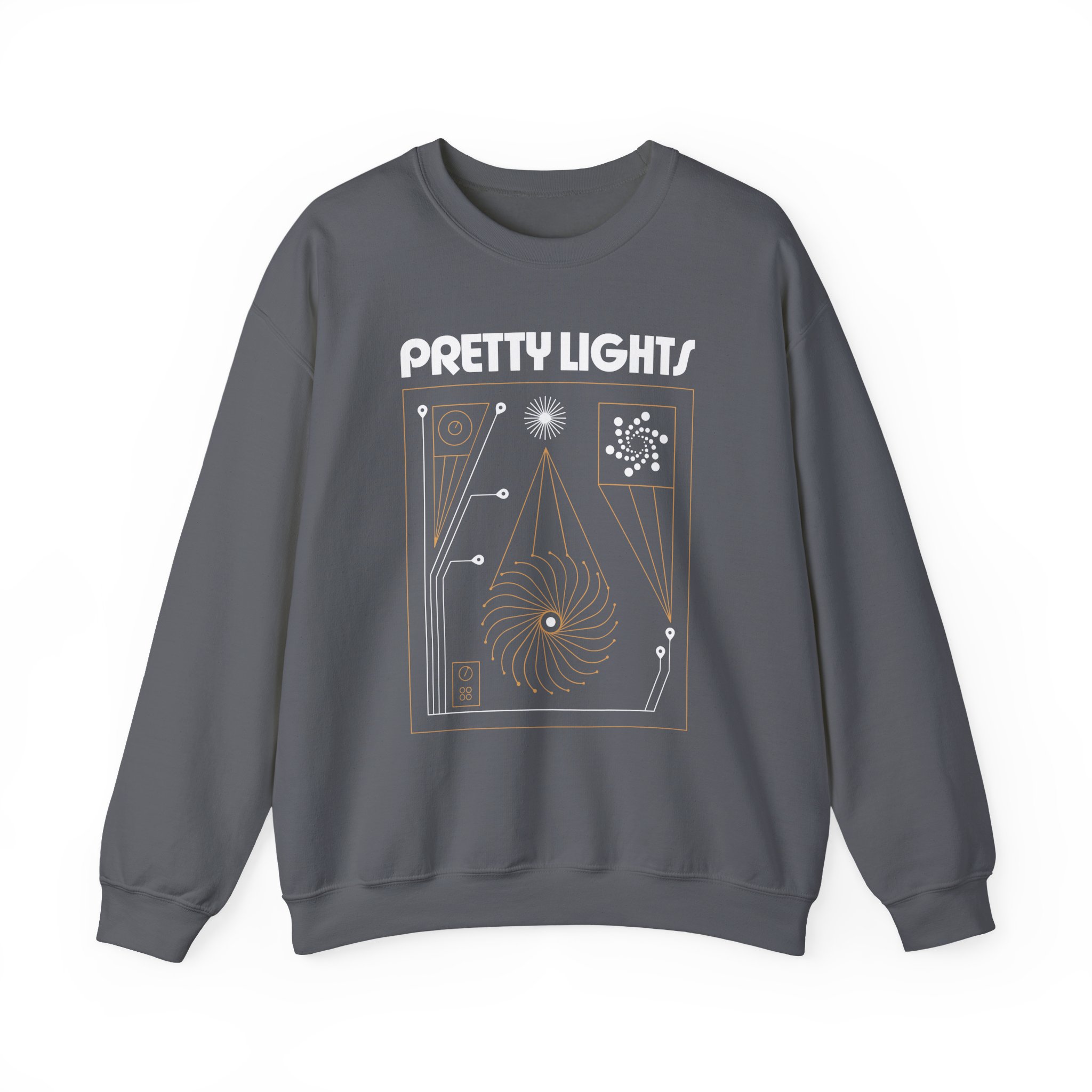 Pretty Lights Swirl Science Unisex Heavy Blendâ„¢ Crewneck Sweatshirt