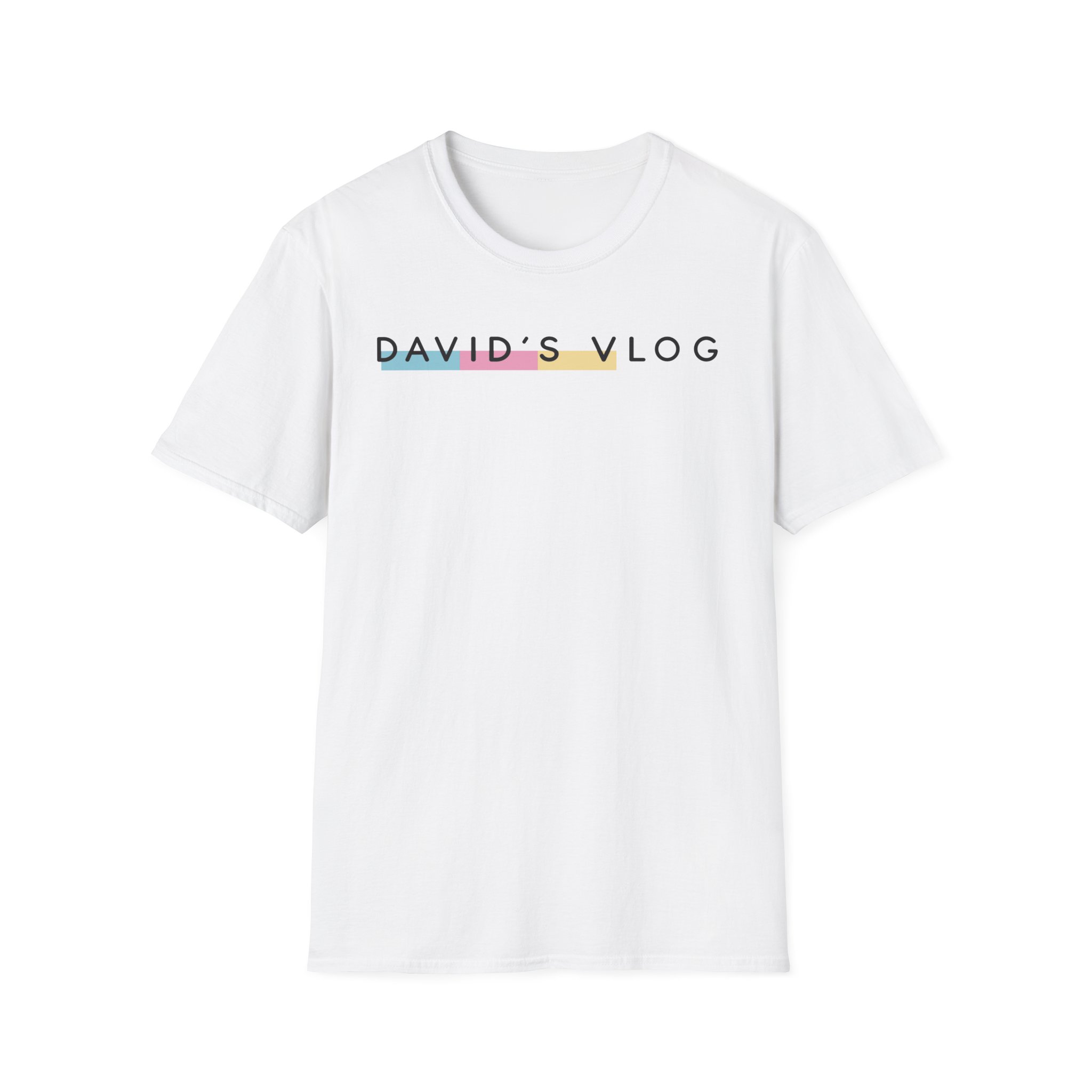 David Dobrik  David's Vlog Unisex Softstyle T-Shirt