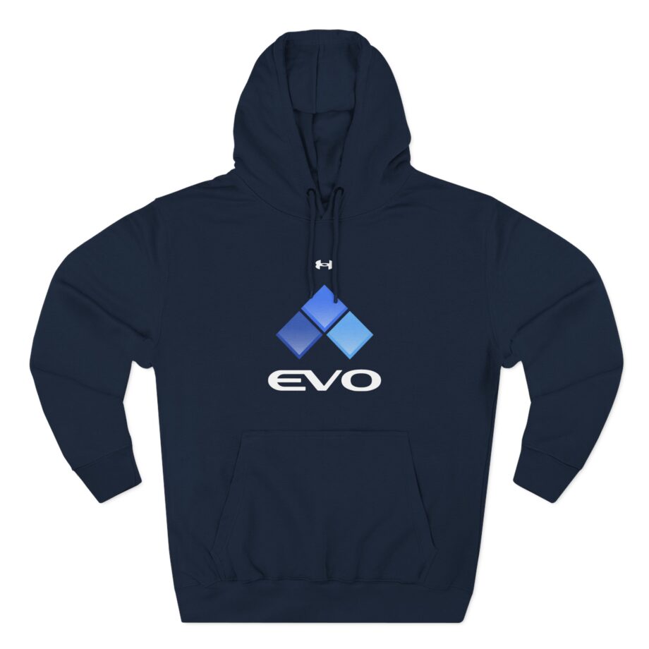 Evo Logo Three-Panel Fleece Hoodie
