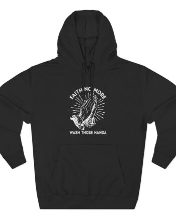 Faith No More Wash Your Hands Three-Panel Fleece Hoodie
