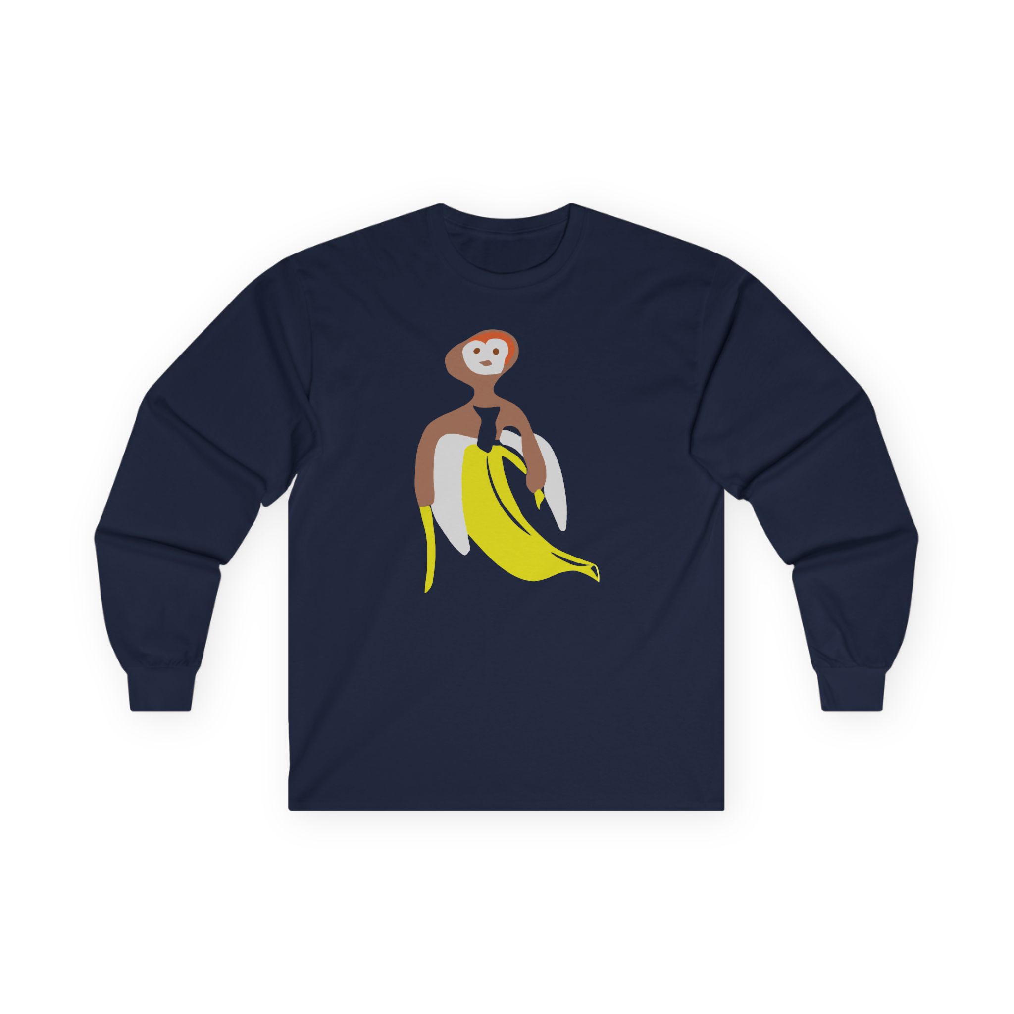 Spoonkid Inspired Banana Unisex Ultra Cotton Long Sleeve Tee
