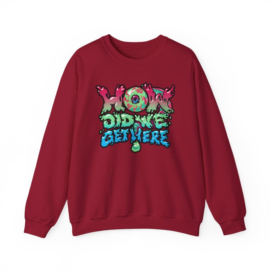 How Did We Get Here Unisex Heavy Blend™ Crewneck Sweatshirt