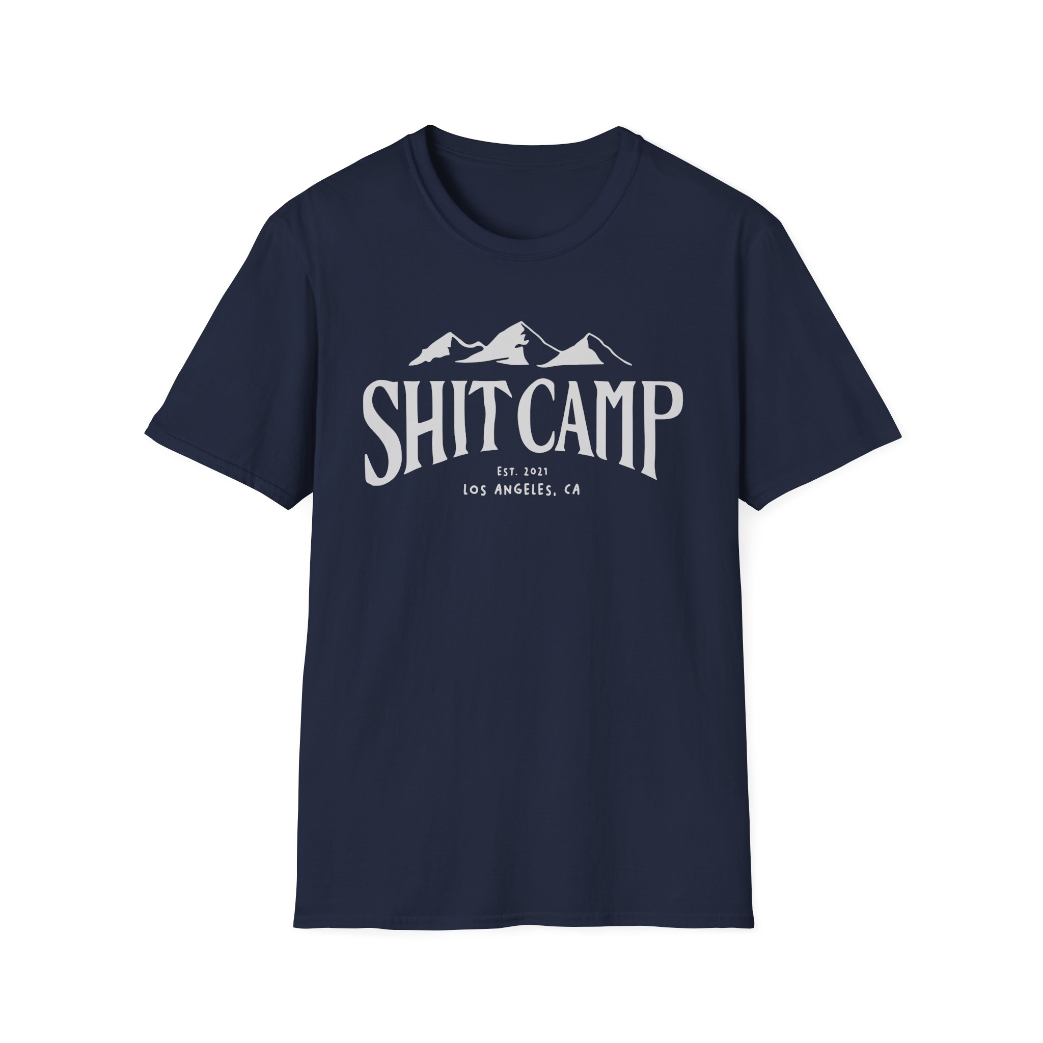 Qtcinderella Shit Camp Unisex Softstyle T-Shirt