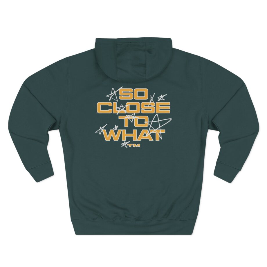 Tate Mcrae Stars Brown Three-Panel Fleece Hoodie