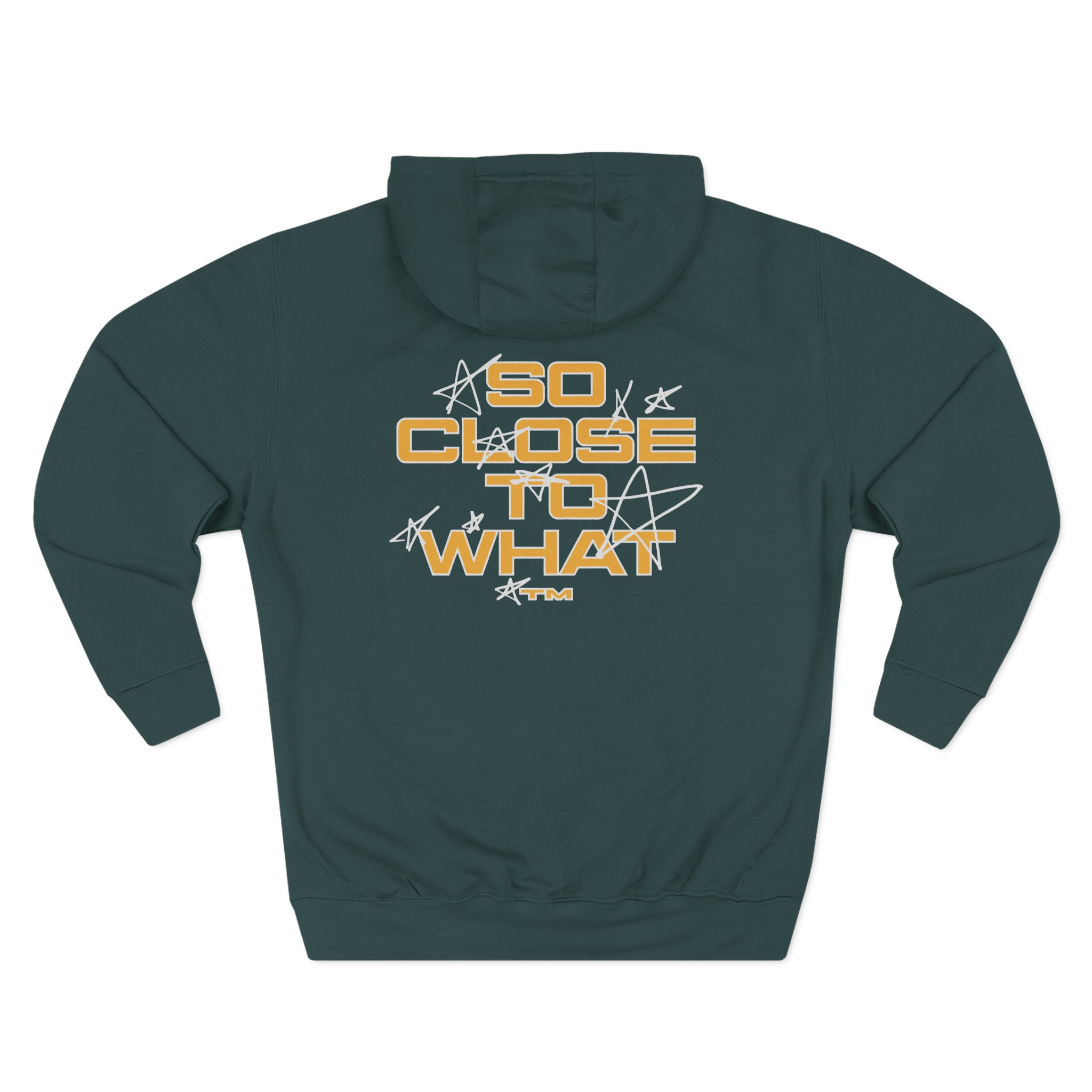 Tate Mcrae Stars Brown Three-Panel Fleece Hoodie