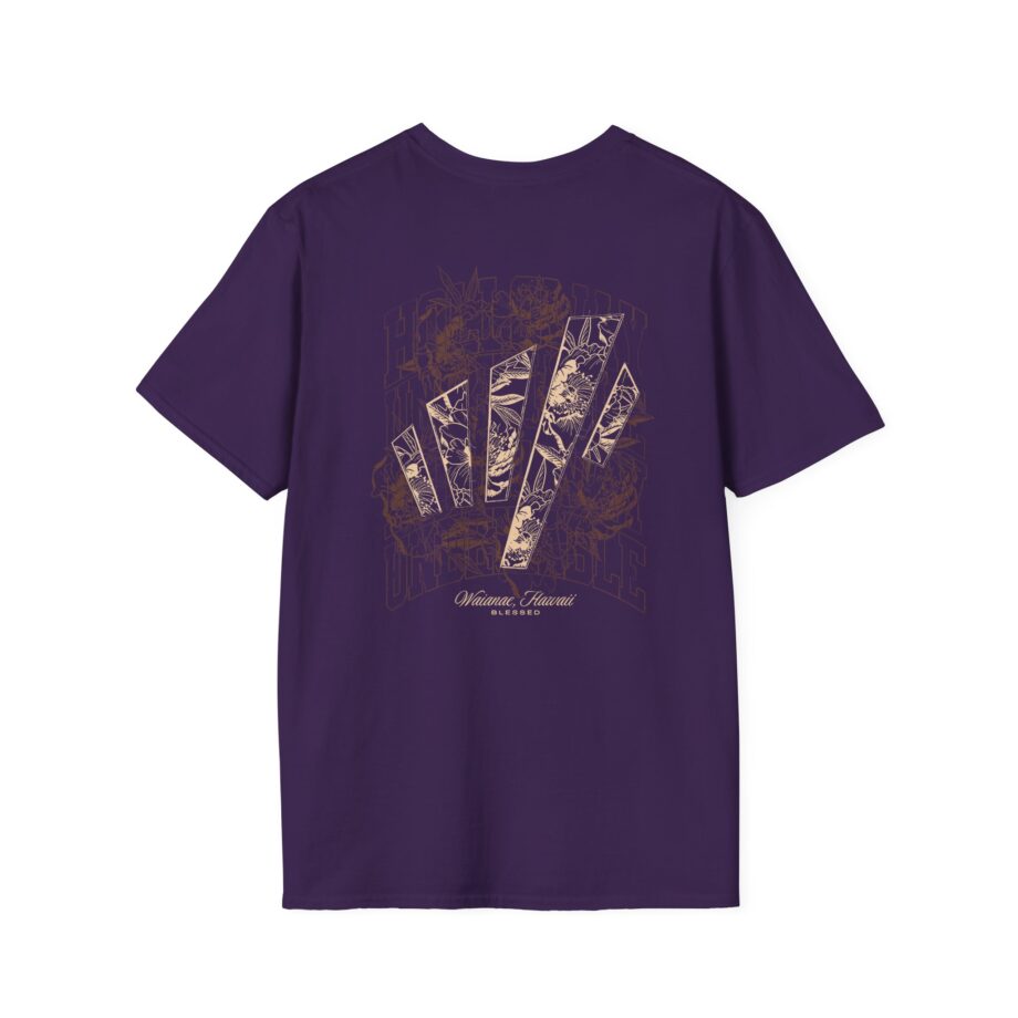 Max Holloway Undeniable Burgundy Unisex Softstyle T-Shirt