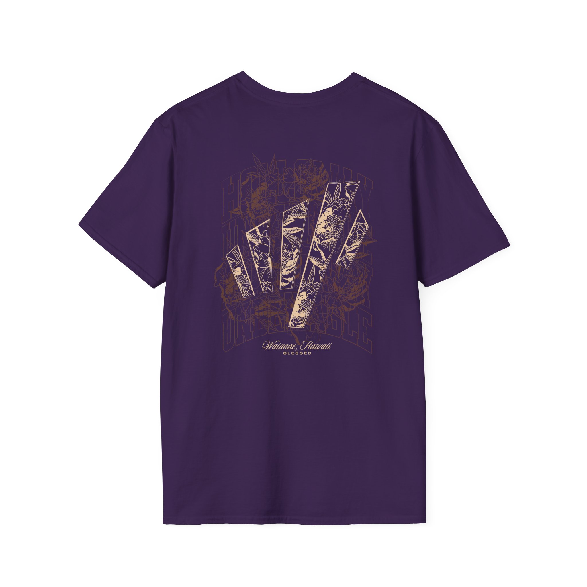 Max Holloway Undeniable Burgundy Unisex Softstyle T-Shirt