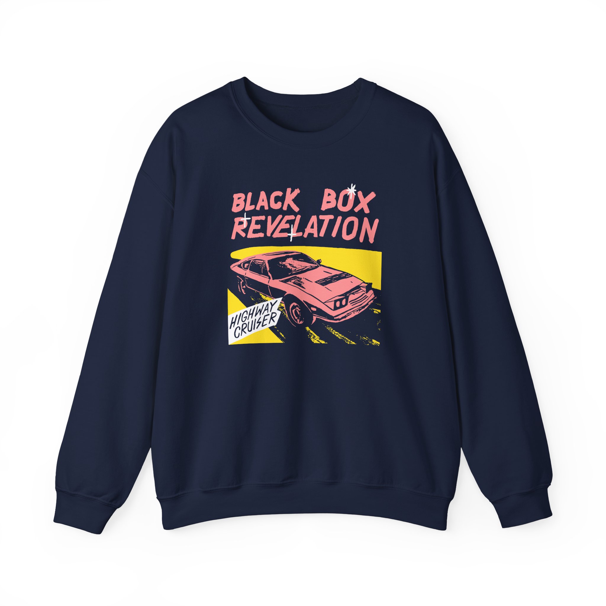 Seasick Steve Black Box Revelation Unisex Heavy Blendâ„¢ Crewneck Sweatshirt