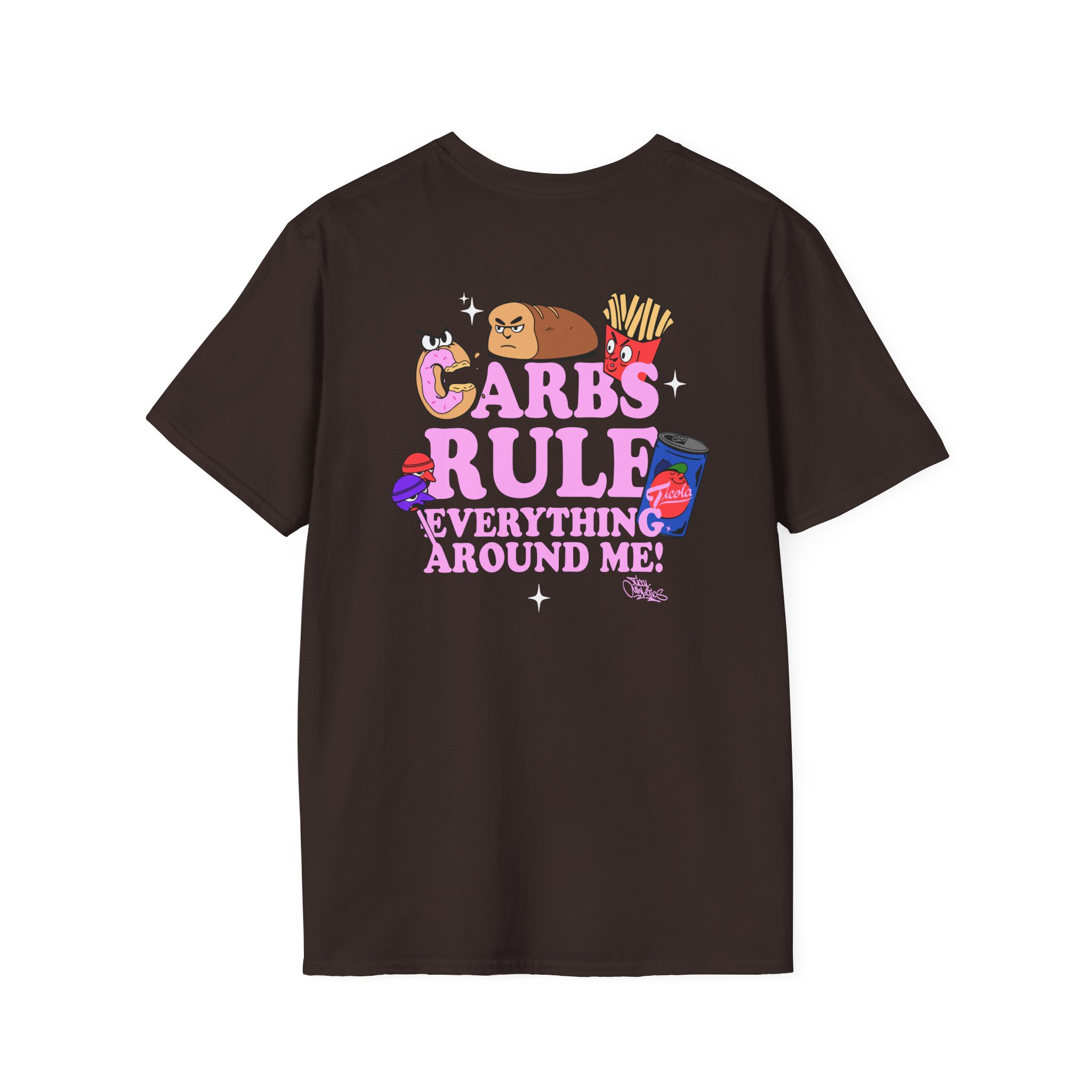 Method Man Carbs Rule Everything Around Me Unisex Softstyle T-Shirt