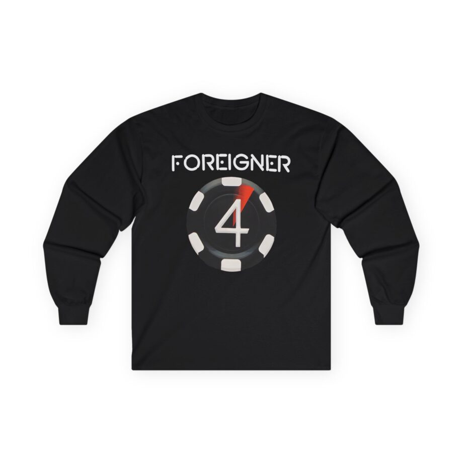 Foreigner 4 Poker Chip Unisex Ultra Cotton Long Sleeve Tee