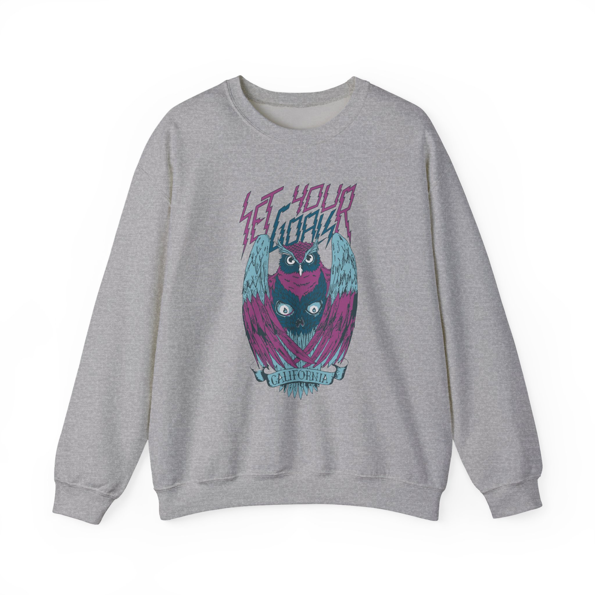 Set Your Goals Unisex Heavy Blendâ„¢ Crewneck Sweatshirt