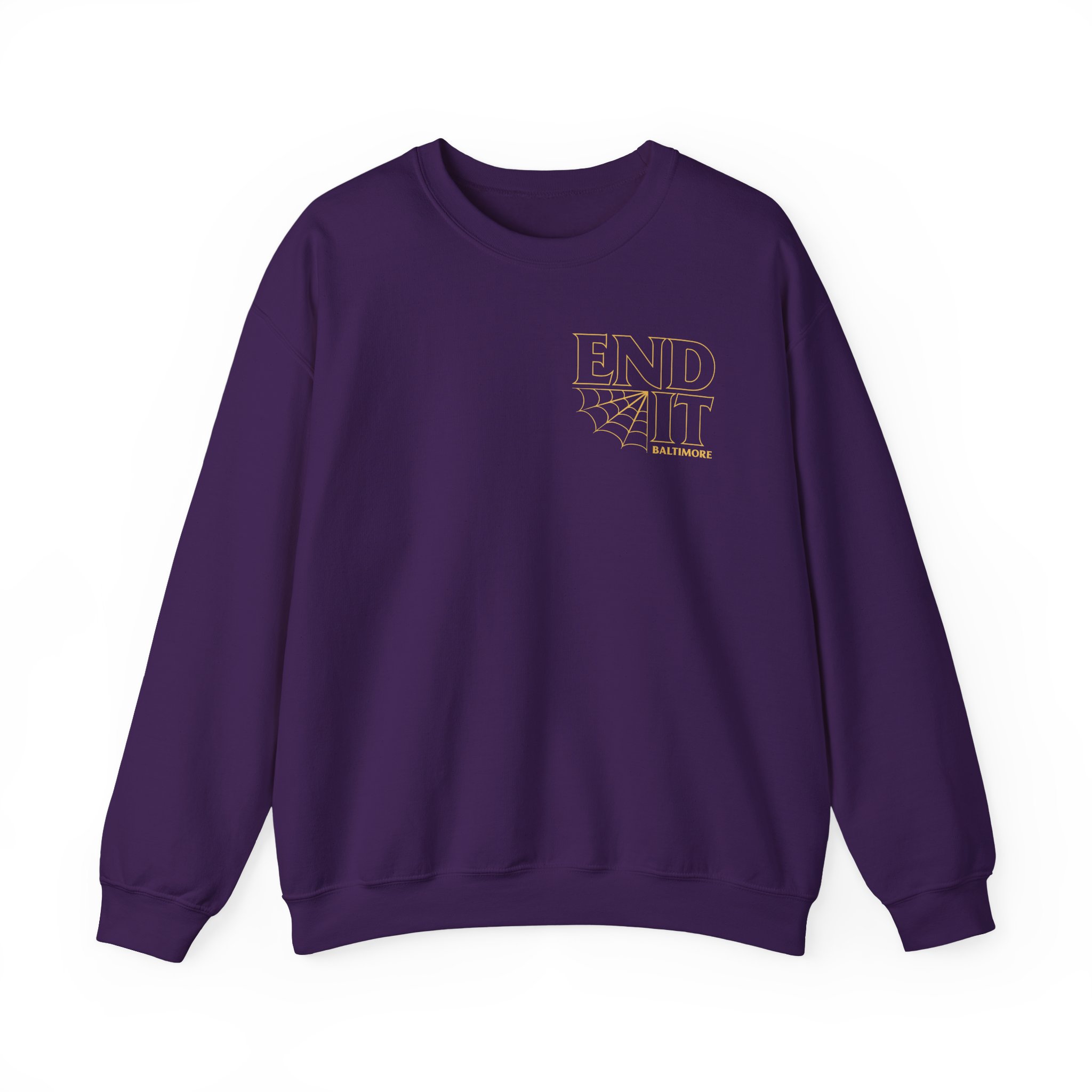 End It Unisex Heavy Blend Crewneck Sweatshirt