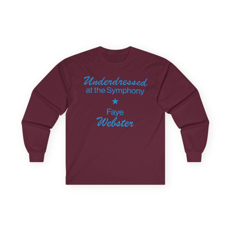Faye Webster Underdressed at the Symphony 2024 Tour Unisex Ultra Cotton Long Sleeve Tee