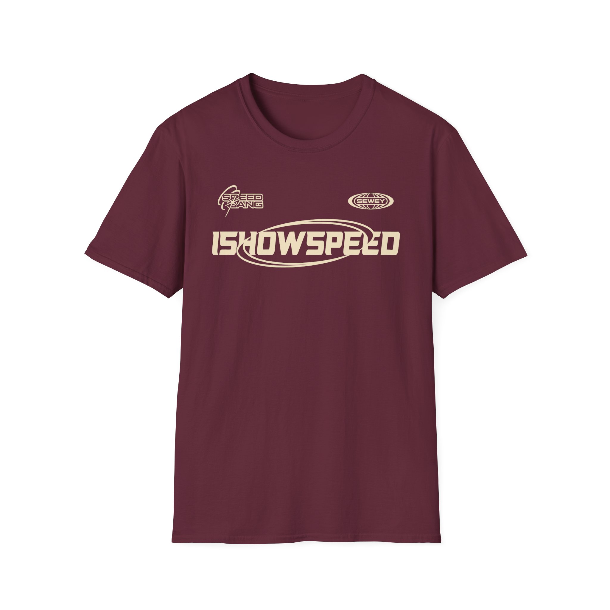 Ishowspeed Racing Royal Unisex Softstyle T-Shirt