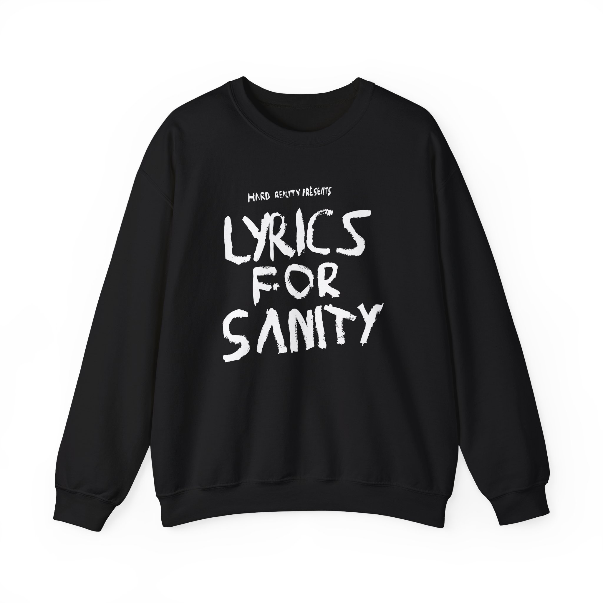 Songer Lyrics for Sanity Unisex Heavy Blendâ„¢ Crewneck Sweatshirt