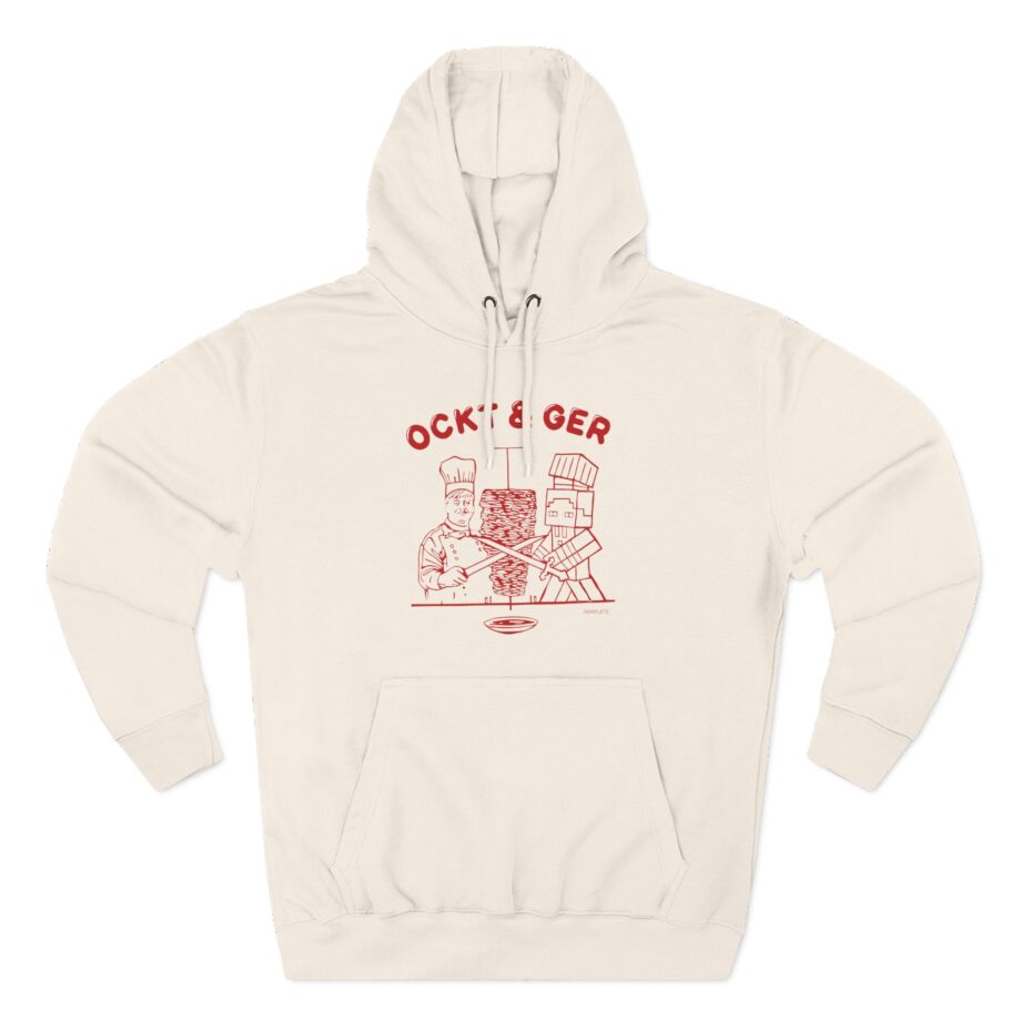 Papaplatte OCKT & GER Three-Panel Fleece Hoodie