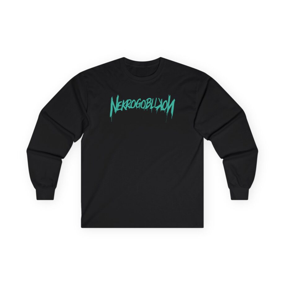 Nekrogoblikon Goblin Mode Crystal Wash Unisex Ultra Cotton Long Sleeve Tee