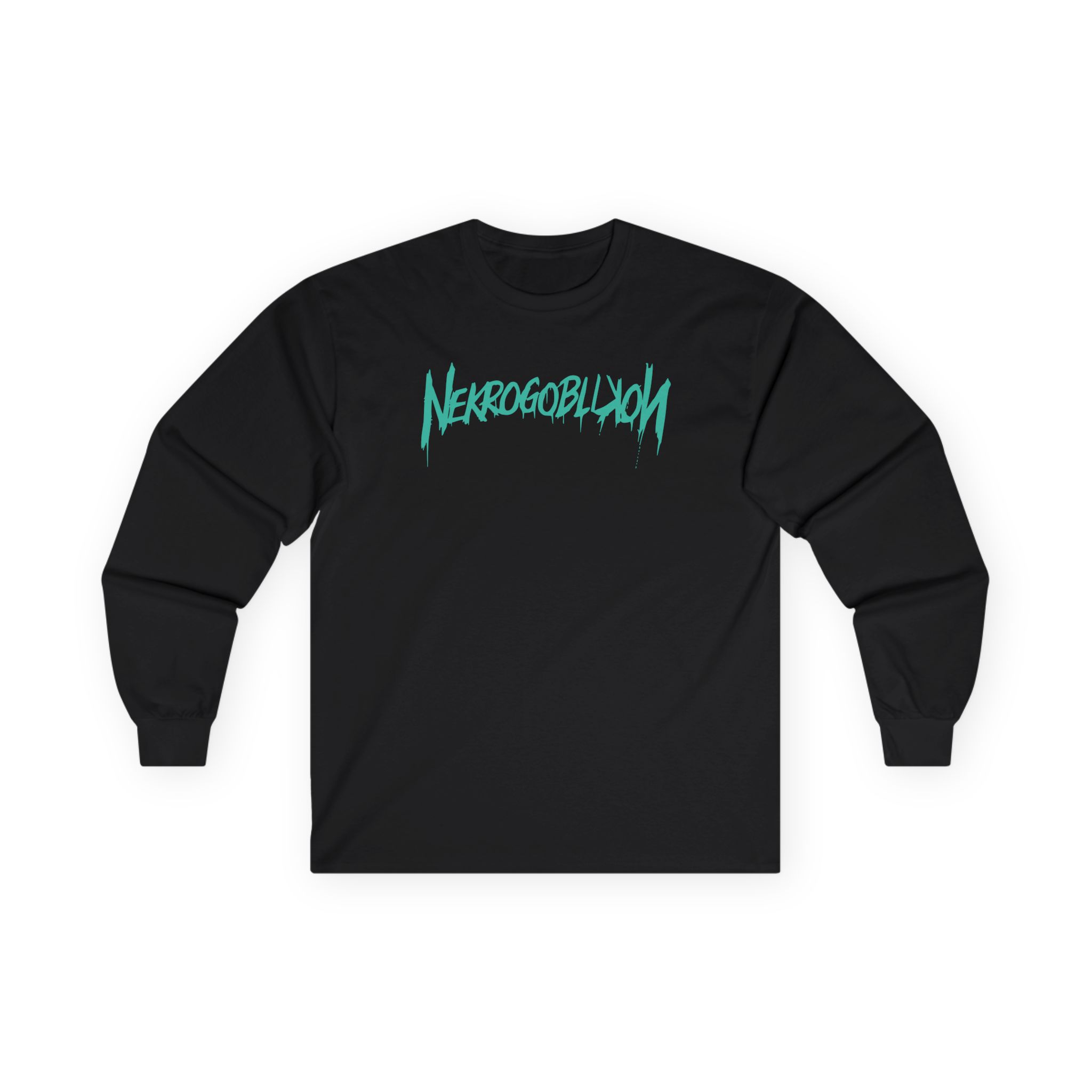 Nekrogoblikon Goblin Mode Crystal Wash Unisex Ultra Cotton Long Sleeve Tee