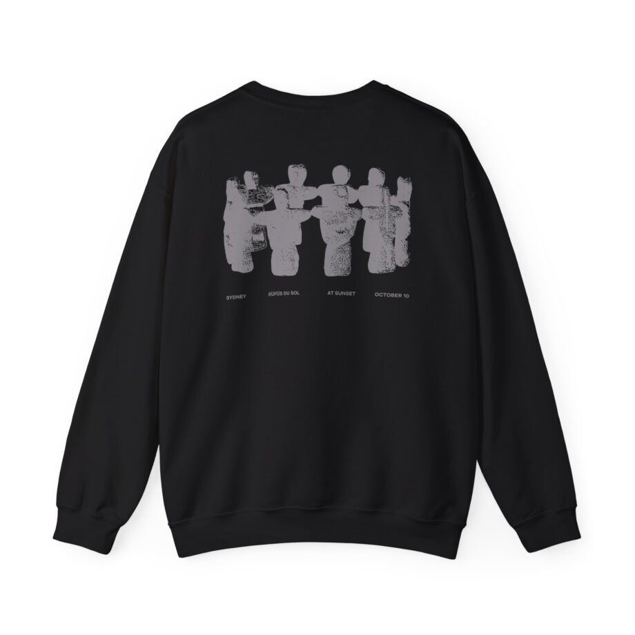 Rüfüs Du Sol Music Is Better Unisex Heavy Blend™ Crewneck Sweatshirt