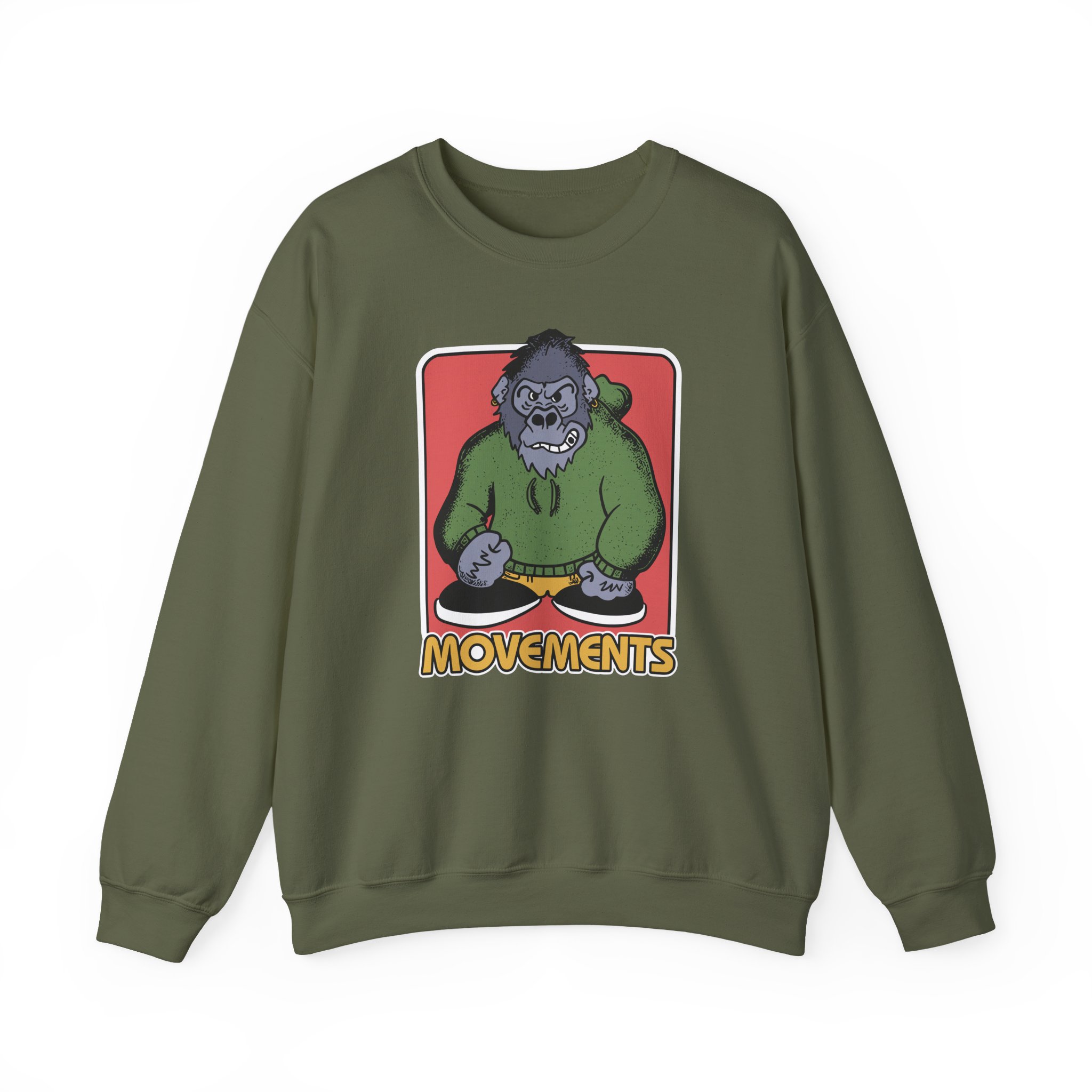 Movements Premium Gorilla Unisex Heavy Blendâ„¢ Crewneck Sweatshirt