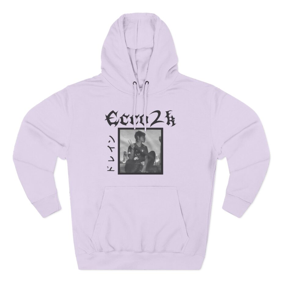 Ecco2k Three-Panel Fleece Hoodie